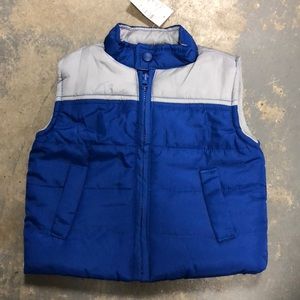 Boys children’s place zip-up vest———Bin-C-18